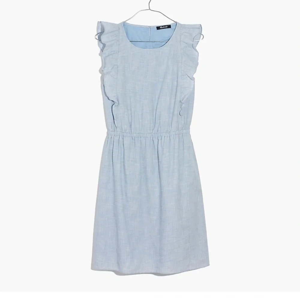 Madewell Bellflower Ruffle Dress Sz 6